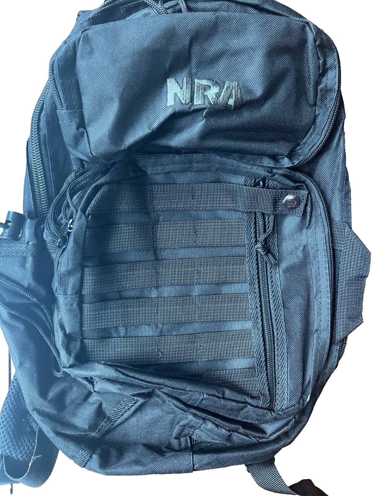 NRA Tactical Style Small Black Backpack Pre-Owned, Used Once