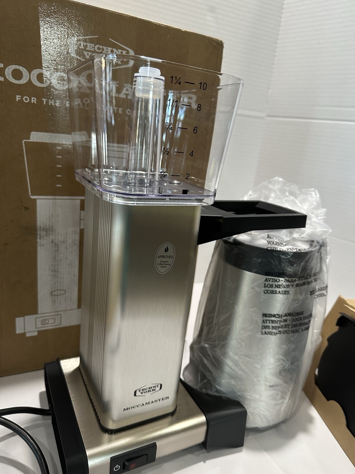 Moccamaster KBGT Select Brushed Silver 10-Cup Coffee Maker 79316 gallery