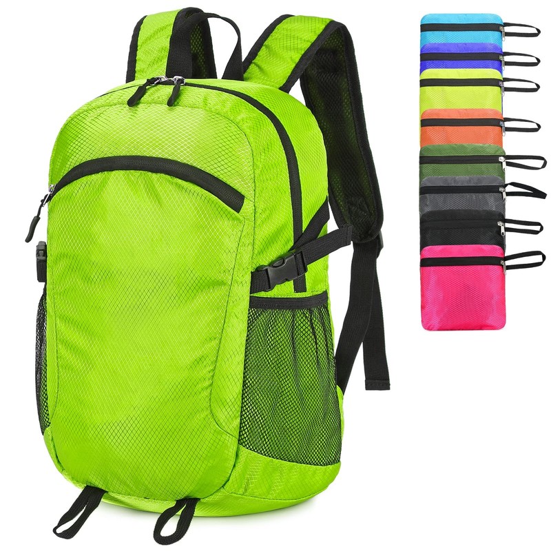 Small Hiking Daypack,15L Water-Resistant Hiking Backpack Packable Lightweight...