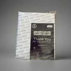 AllerEase Organic Zippered Allergy Pillow Protector Jumbo Size 2-pack