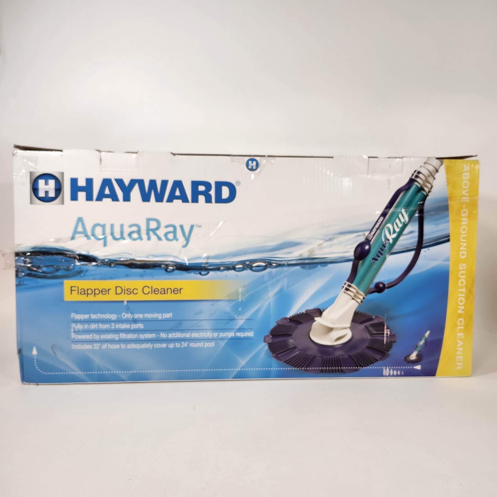 Hayward AquaRay Flapper Disc Pool Cleaner Above Ground Automatic Suction Vacuum gallery