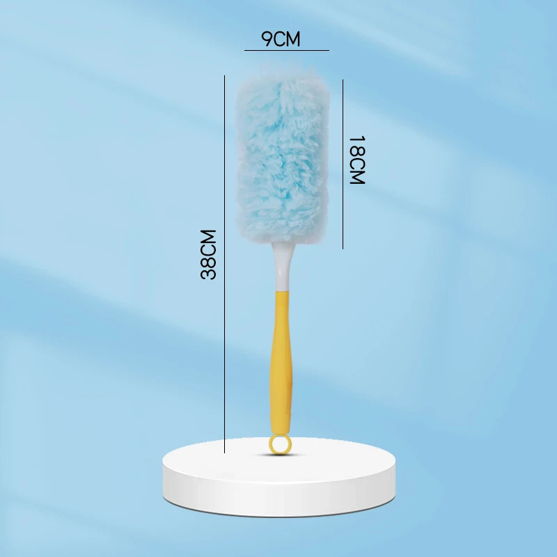 Double sided 360° electrostatic dust duster used for large-scale cleaning gallery