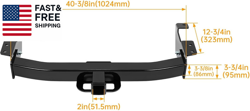 Class 5 Trailer Hitch Compatible with 2000-2014 Ford E-150 250 350 Econoline E- gallery