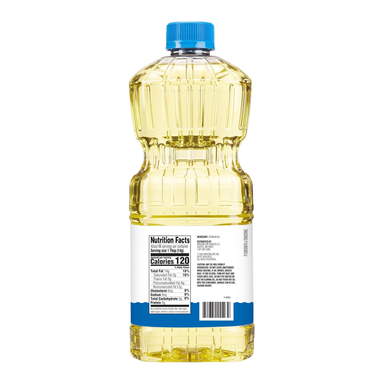 Amazon Grocery, Vegetable Oil, Kosher & Cholesterol Free, 48 Fl Oz gallery