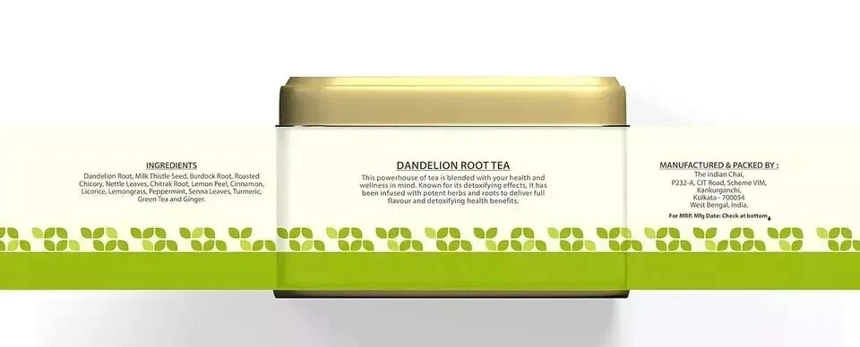 The Indian Chai - Dandelion Root Tea 50G gallery
