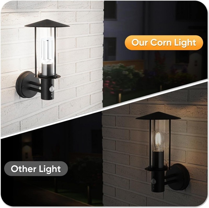 LED Corn Light Bulb 600W Equivalent 60W 6000Lumen 6000k E26/E27 Base LED Corn gallery