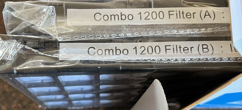 NSA 1200AF Replacement Filter Combo (1200CRF) Air Filters New In Box gallery