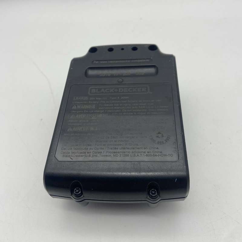 BLACK+DECKER LBXR20 20V MAX Lithium-Ion Battery 1.5Ah Tested & Works gallery