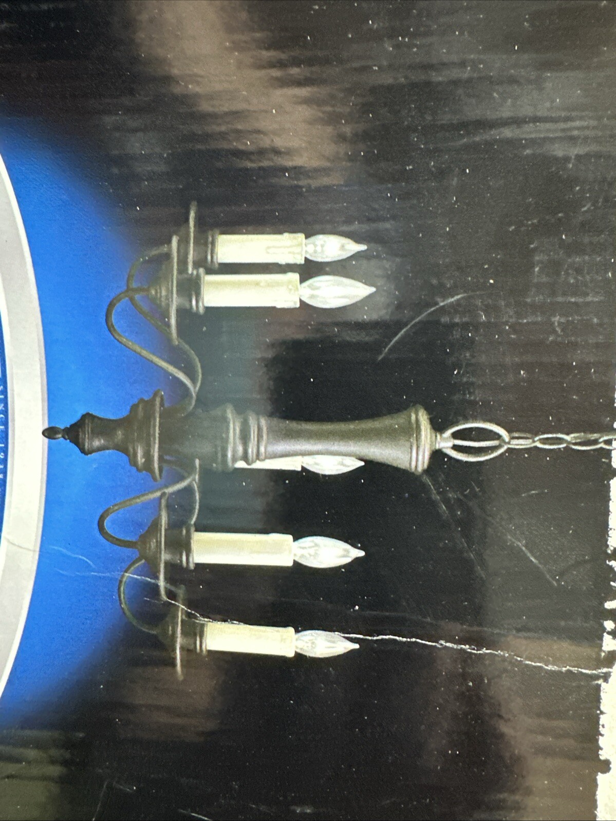New In Open Box Kichler 5 Light Chandelier Olde Auburn Finish 24” W X 21 7/8 H gallery