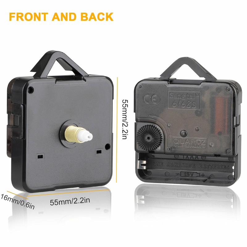 Clock Movement Mechanism Quartz Wall DIY Hands Repair Replacement Tool Parts Kit gallery