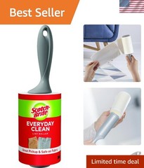 Multi-Purpose Scotch-Brite Lint Roller: 95 Sheets for Easy Pet Hair Cleanup