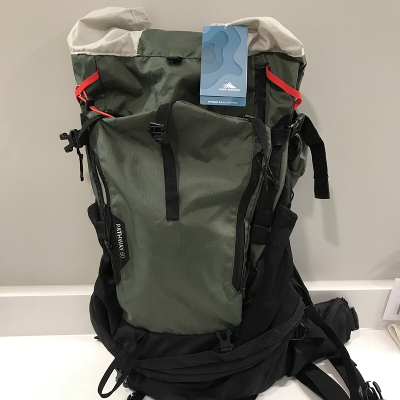 High Sierra – Pathway 2.0 60L Backpack – FOREST GREEN/BLACK