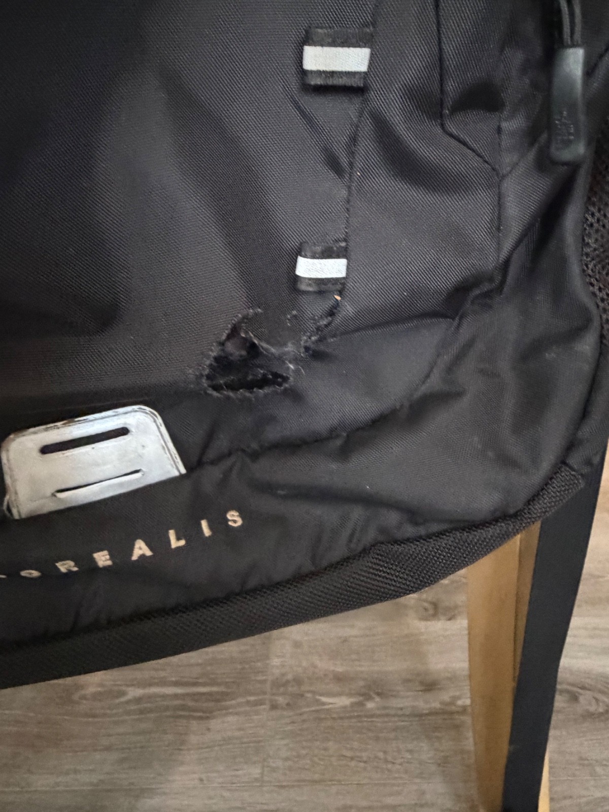 North Face Borealis Backpack - Black Color - Used