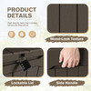 31 Gallon Waterproof Resin Deck Box - 2 Pack for Outdoor Storage Solutions gallery