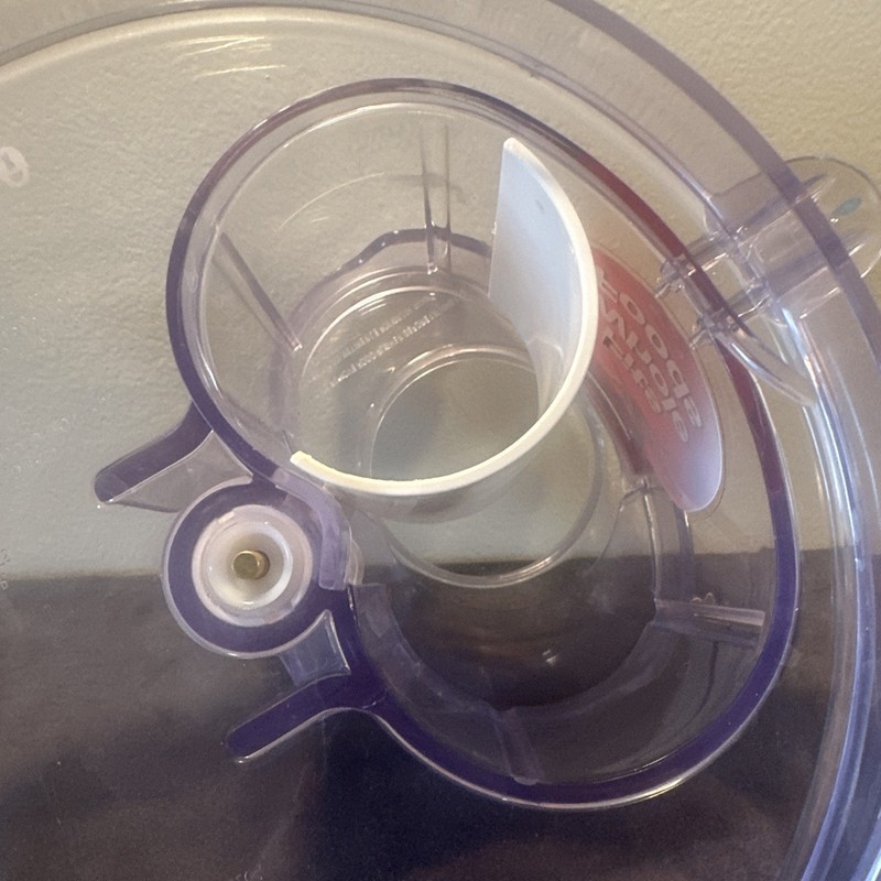 Hamilton Beach Food Processor Model 70590 Bowl Replacement Lid & Pusher Only gallery