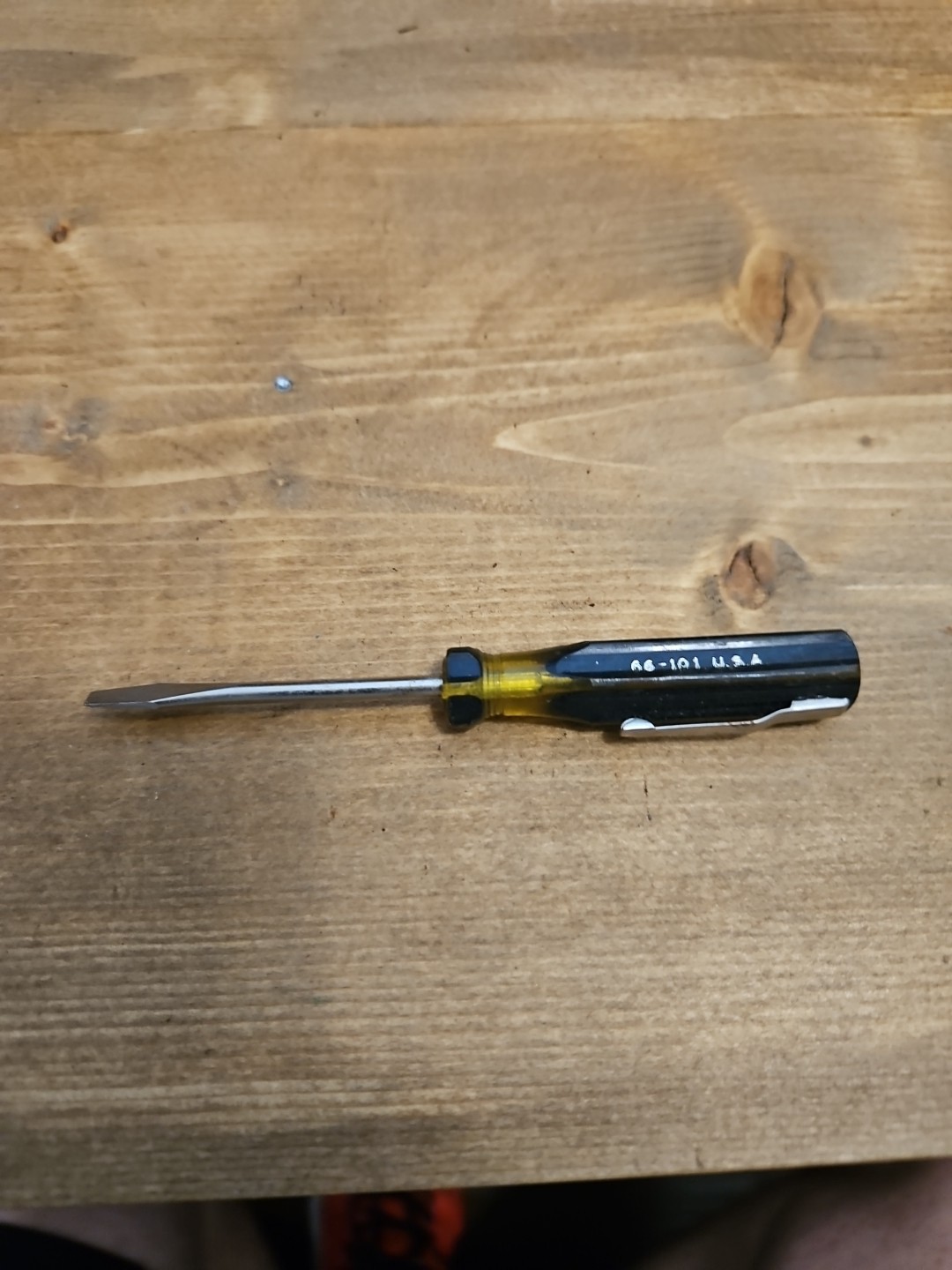 Vintage Stanley 100 Plus 66-101 Phillips Head Screwdriver USA Made 4” - K7 gallery