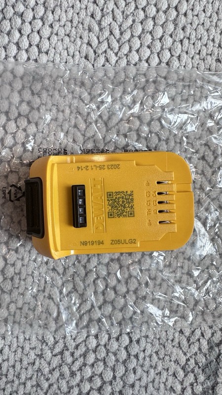 DEWALT XR POWERSTACK 20V Lithium-Ion Battery DCBP034 1.7Ah—NEW gallery