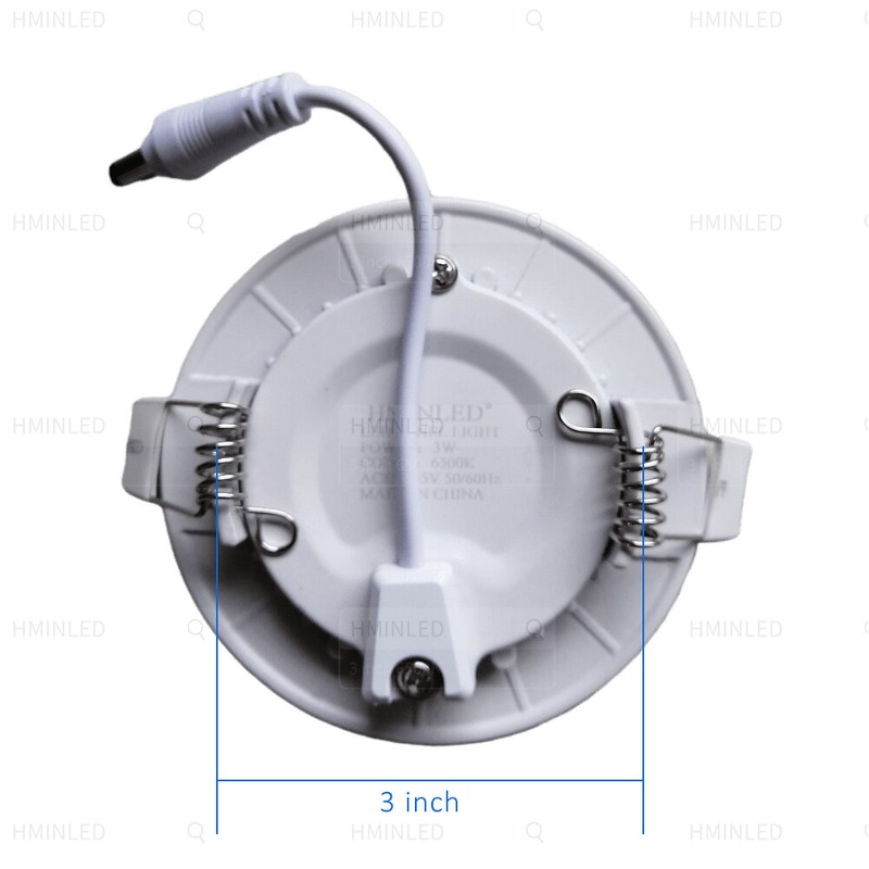 10Pack 3inch LED Ceiling Lights Ultra-Thin Recessed Retrofits Kit 6500K Daylight gallery