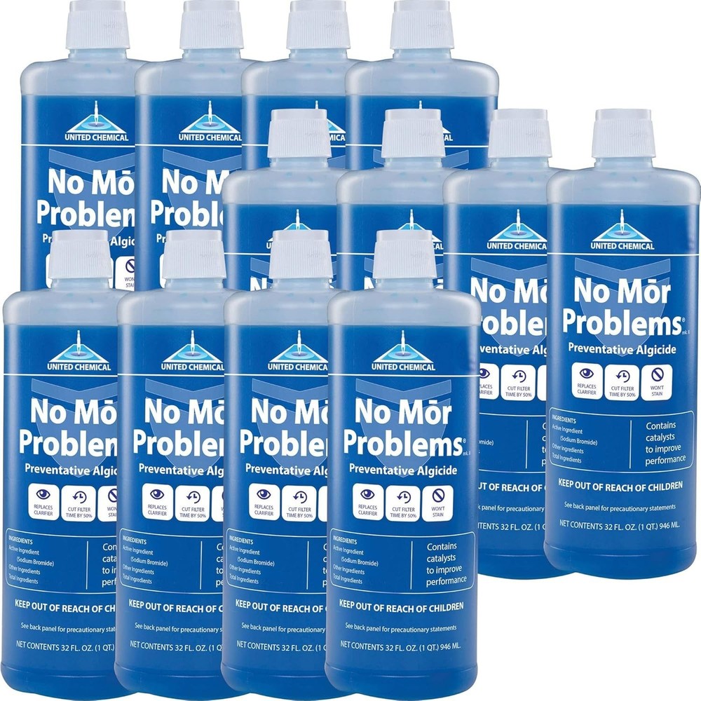 United Chemical No Mor Problems Preventative Algaecide - 32 oz (12 Pack)