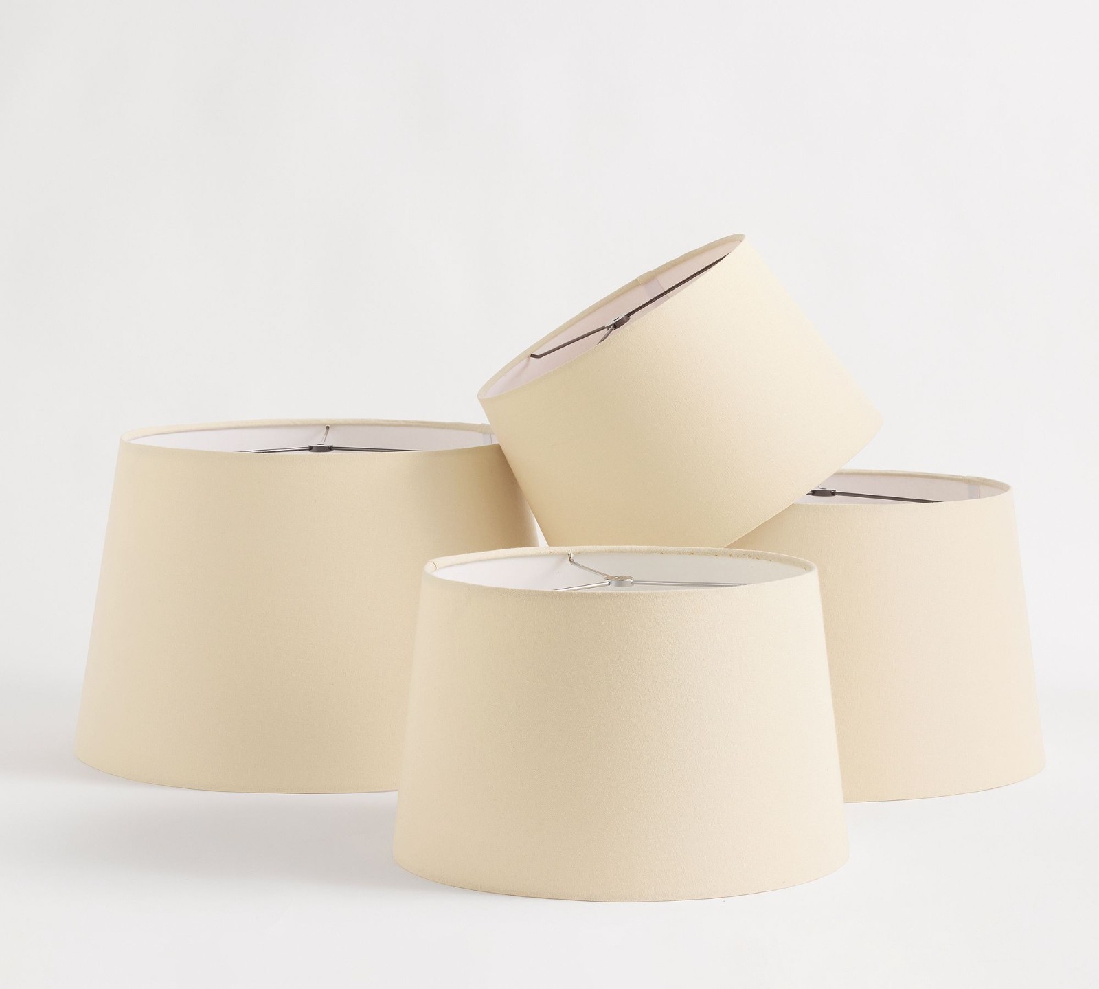 Pottery Barn Gallery Linen Straight-Sided Drum Lamp Shade, 4 Sizes (US STOCK) gallery