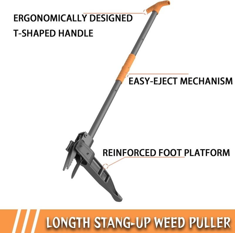 Stand Up Weed Puller Tool,Weeder,Hand Weeding Tool with Long Ergonomic Handle... gallery
