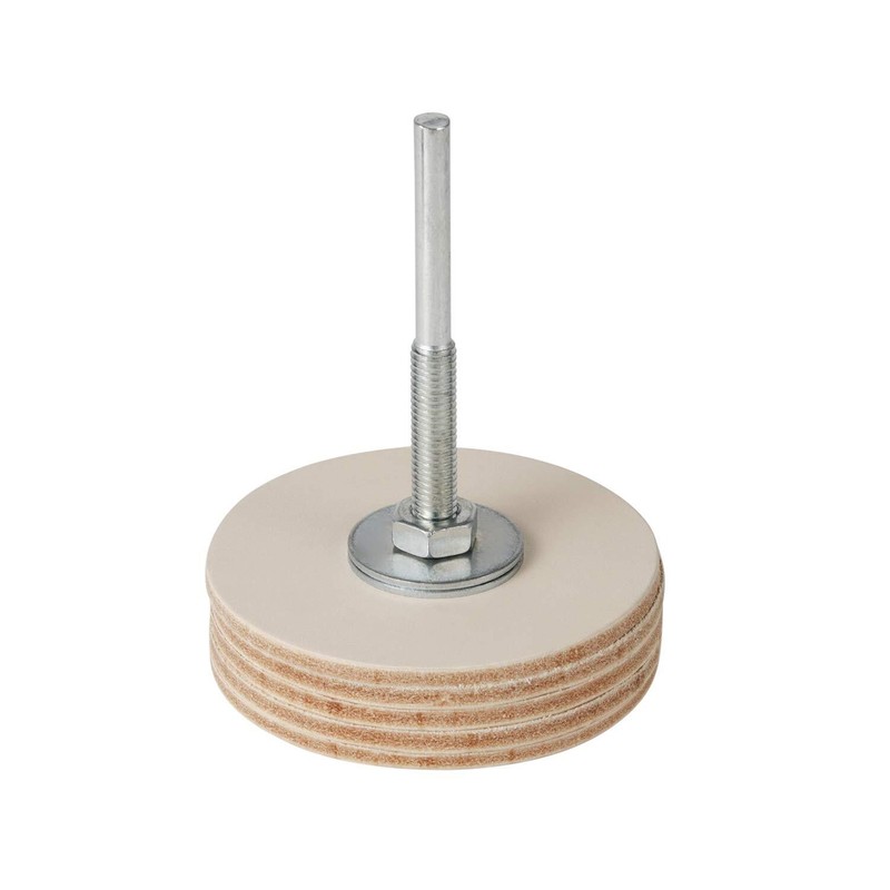 Sharpening Wheel Stropping 3" Wheel Leather Wheel Honing Wheel Leather Polish... gallery