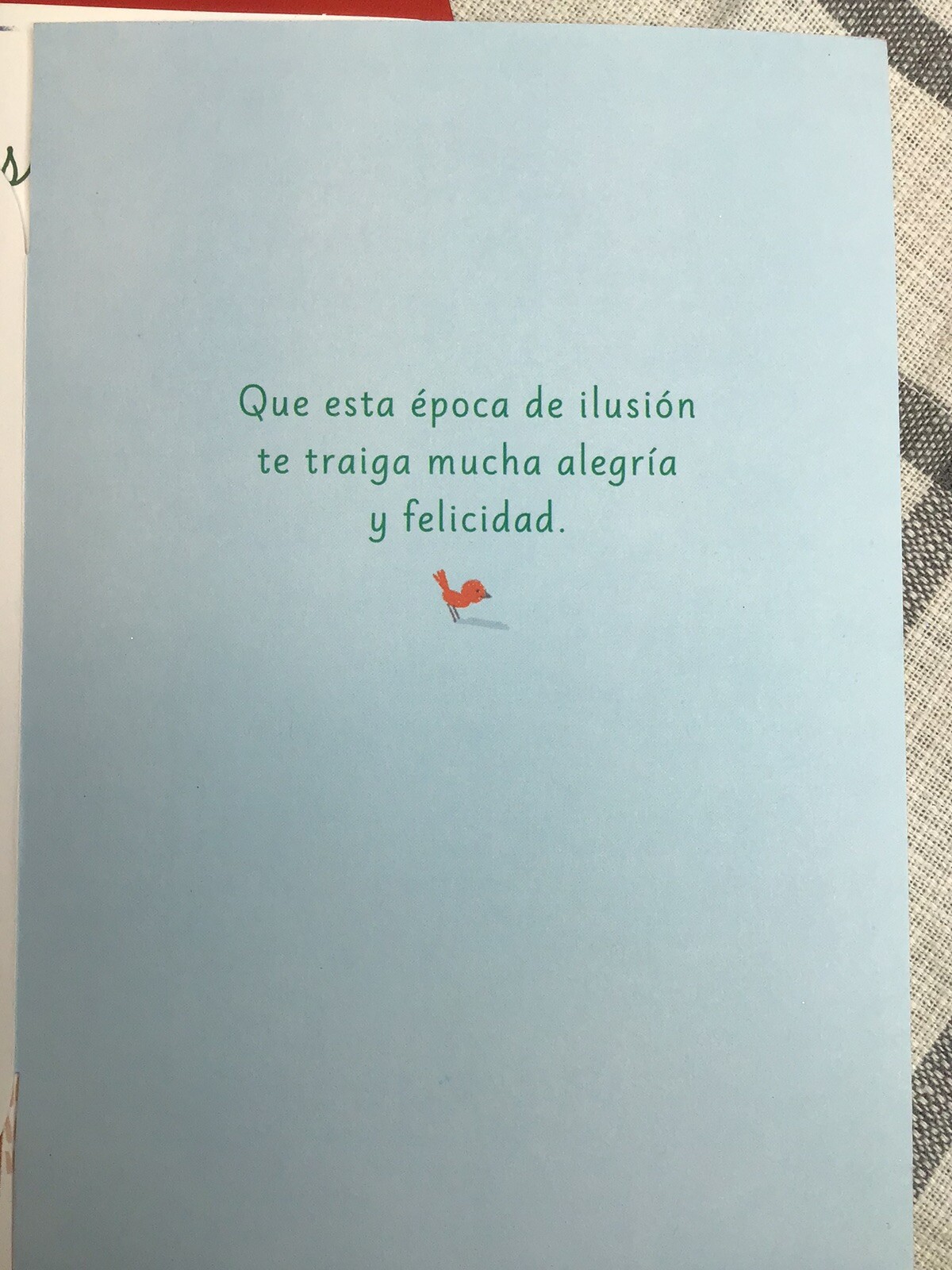 3 Hallmark Merry Christmas Card Someone Special Spanish VIDA 8x5.25 Navidad gallery