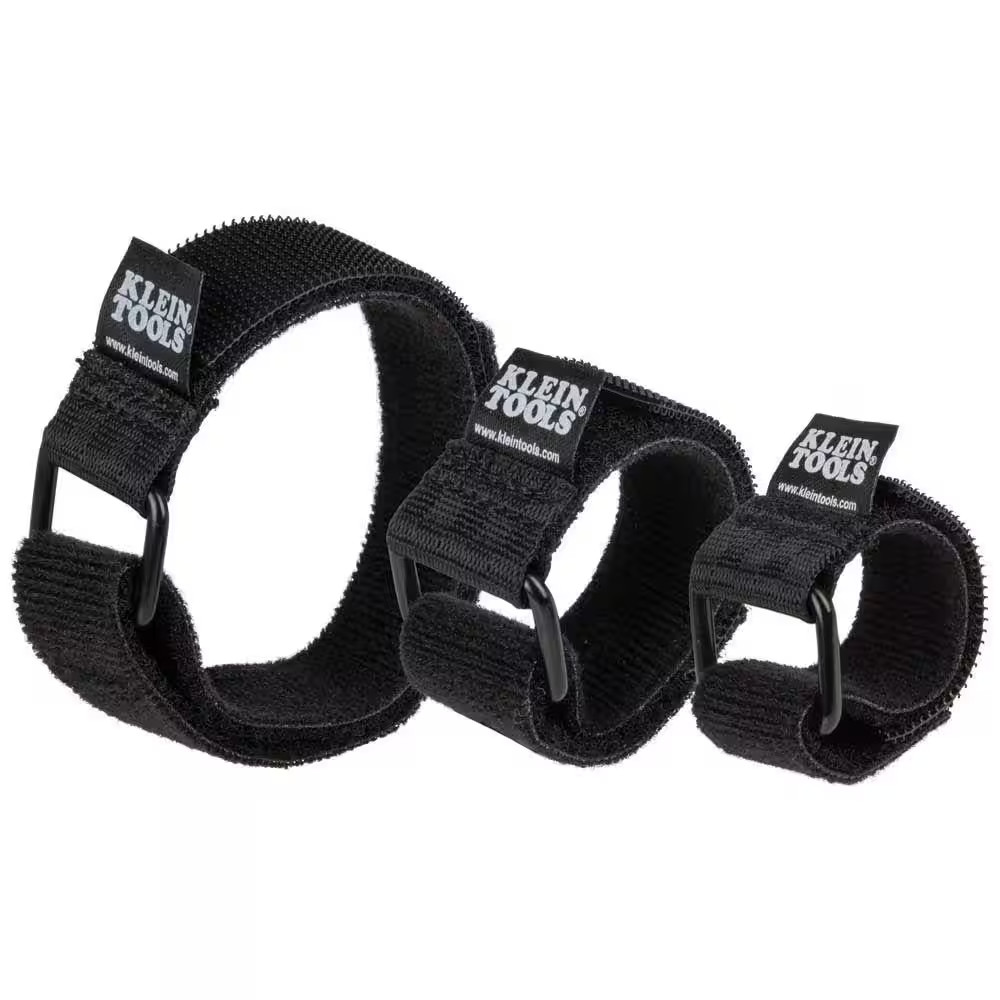 6 In., 8 In., 14 In. Hook and Loop Cinch Straps (Multi-Pack) gallery
