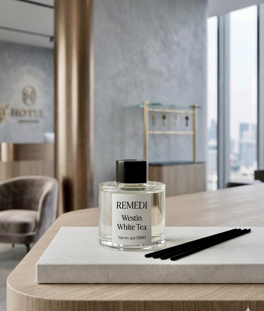 Westin Hotel White Tea Scent Reed Diffuser Set gallery