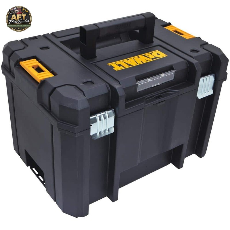 DEWALT TSTAK VI 17 in. Stackable Deep Tool Storage Box gallery