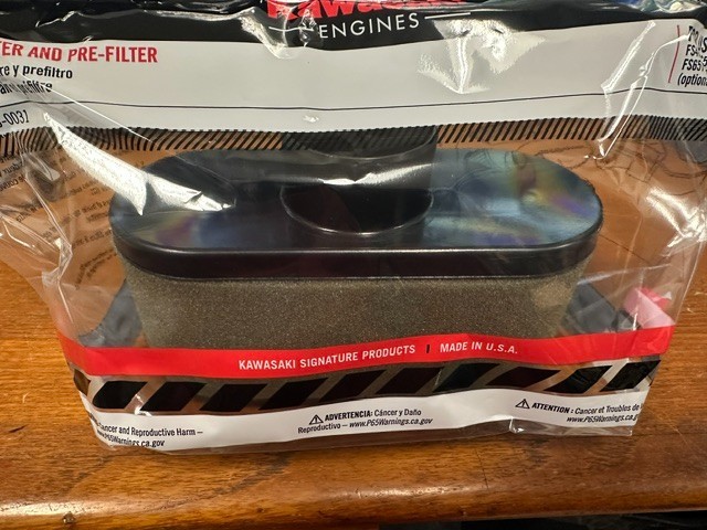 Kawasaki Part # 11029-0031 Air Filter and Pre-Filter Cleaner Element gallery