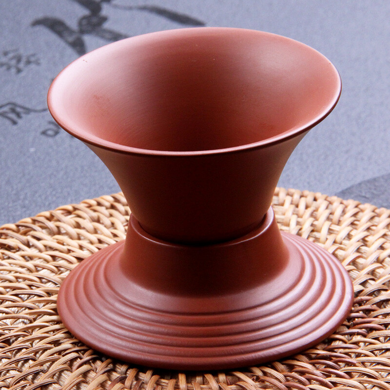 on sales tea strainer & holder Chinese zisha purple clay filter net for tea new gallery