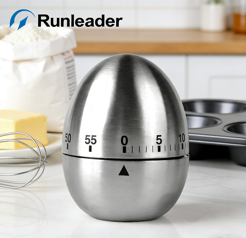 Egg Shape Timer 60 Minute Cute Timer for Kitchen Exercise Learn Cooking gallery