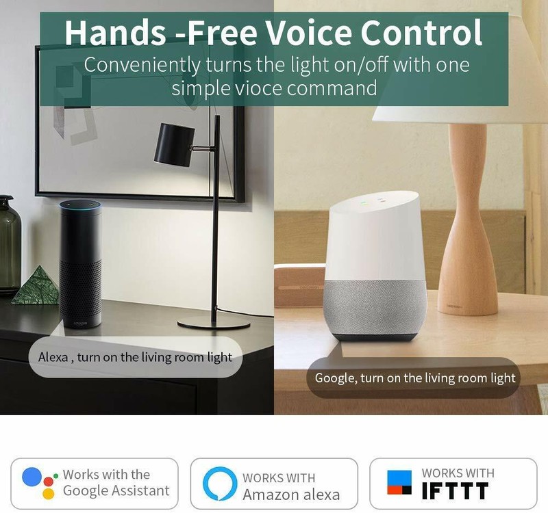 3 way Smart Light Switch works with Alexa Google No Hub Needs ETL listed 2pack gallery