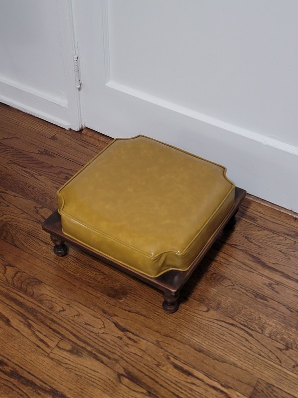 Ethan Allen Heirloom Maple Nutmeg Vintage STACKABLE Footstool Ottoman 🔥 gallery