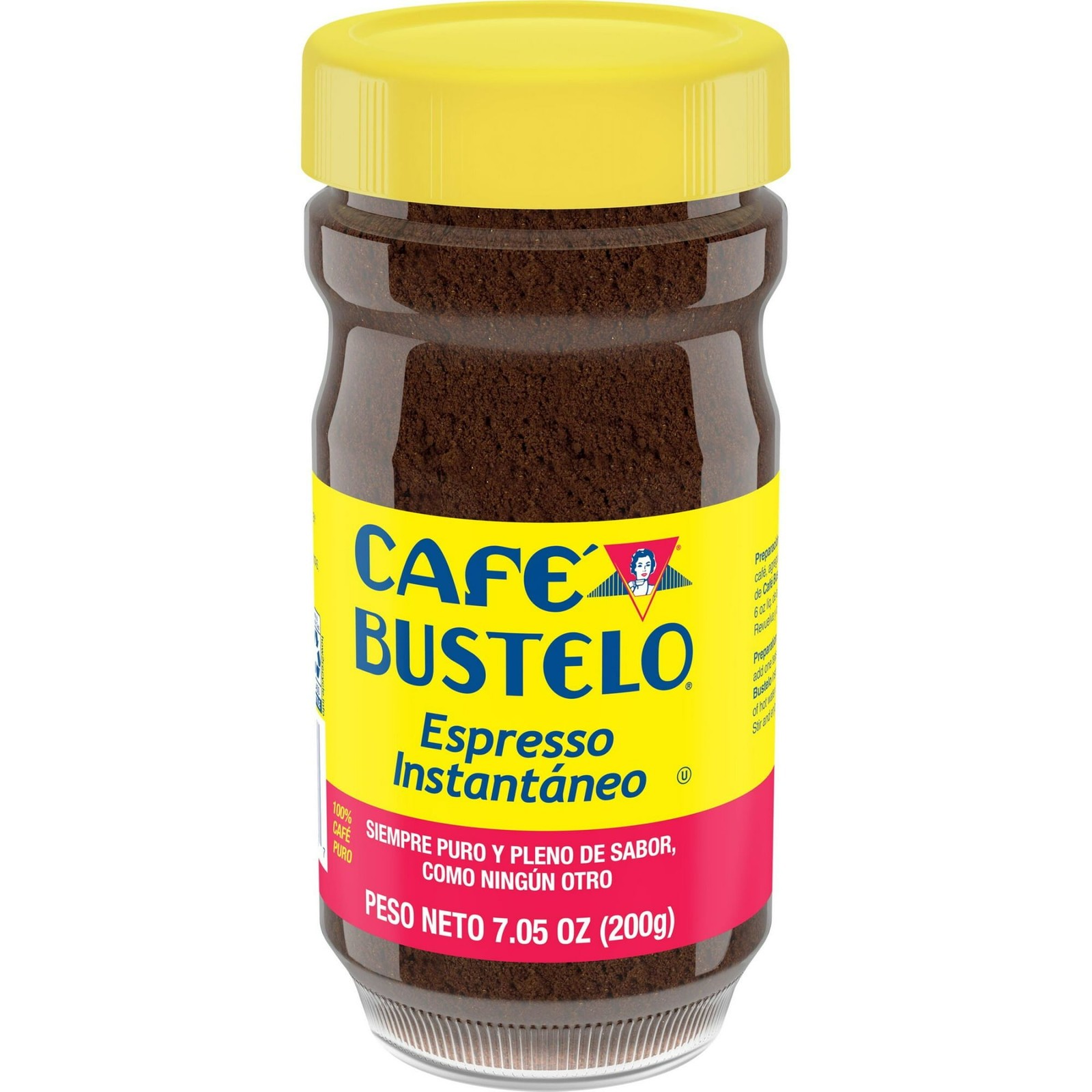Cafe Bustelo, Espresso Style, Dark Roast Instant Coffee 7.05 oz Jar gallery