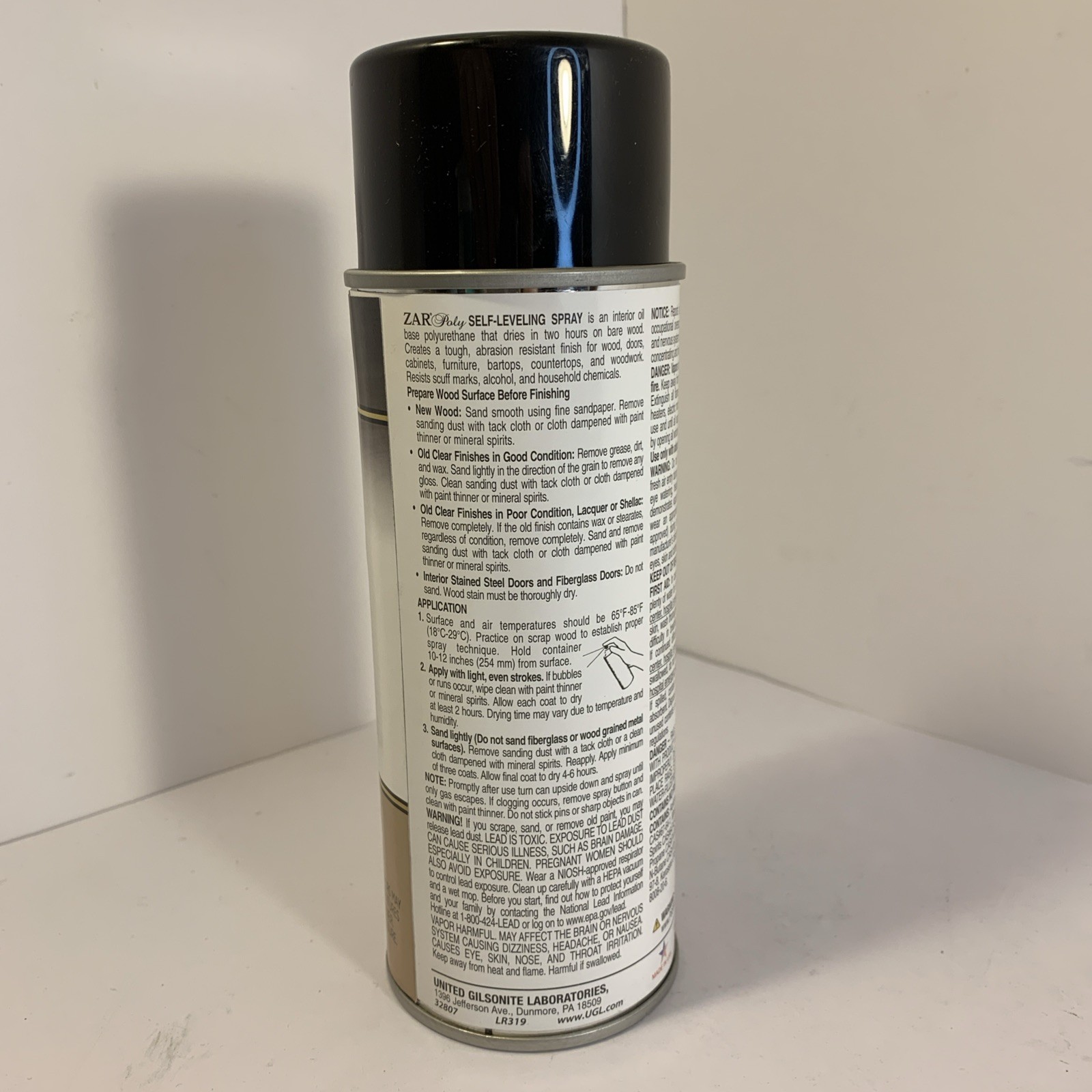 ZAR 32807 Clear Gloss Fast Drying Ultra Interior Polyurethane Spray 11 oz gallery