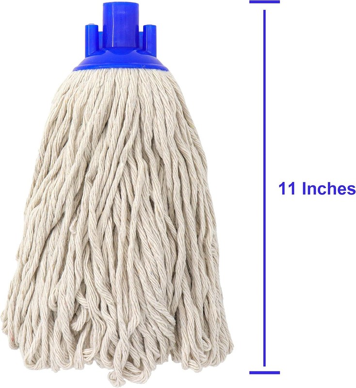 Cotton String Screw on Mop Replacement Head Compatible with All Standard US Pole gallery