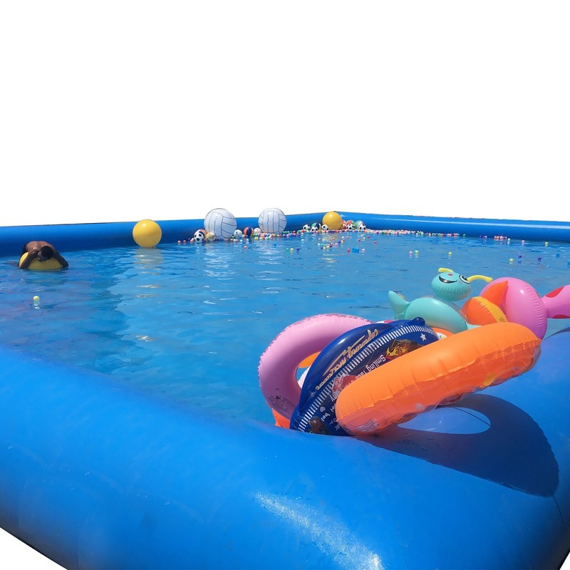 23x23x1.8ft Inflatable Swimming Pool with 110V Blower Outdoor Inflatable Pool gallery