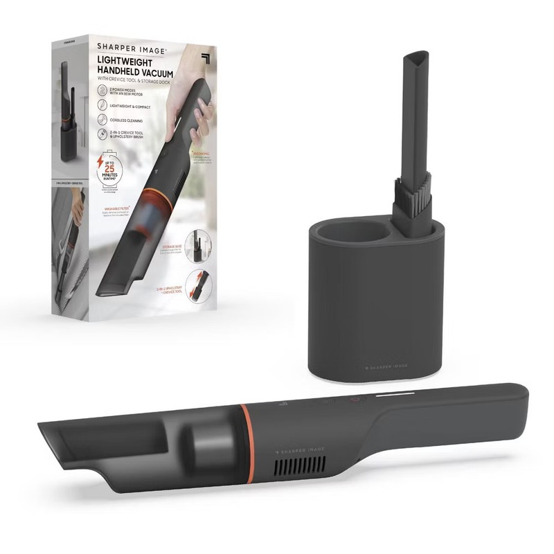 Sharper Image Lightweight Handheld Vacuum with 2-In-1 Upholstery & Crevice gallery