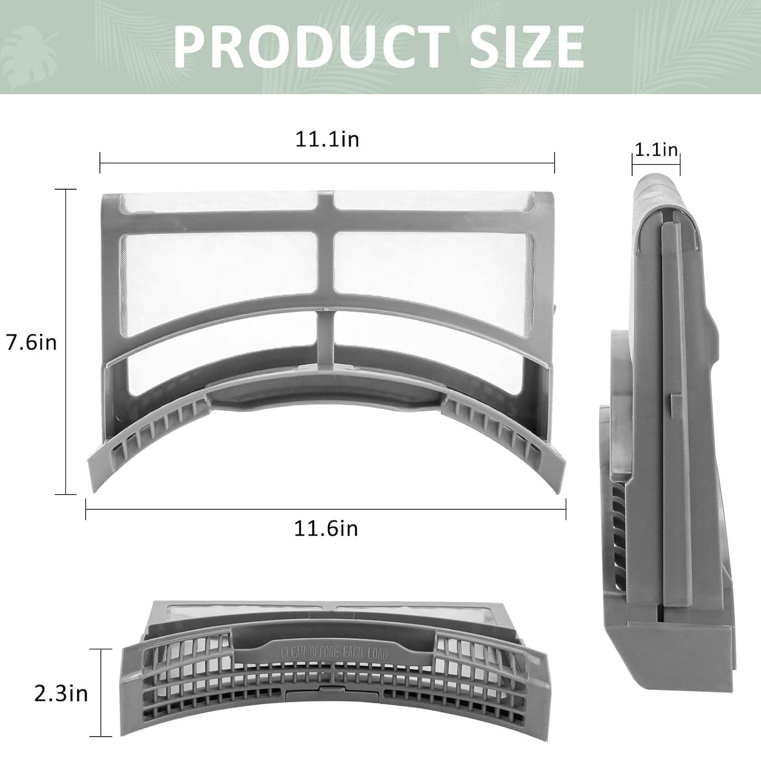 DC61-02595A Dryer Lint Trap Filter Replacement for Samsung Dryer gallery
