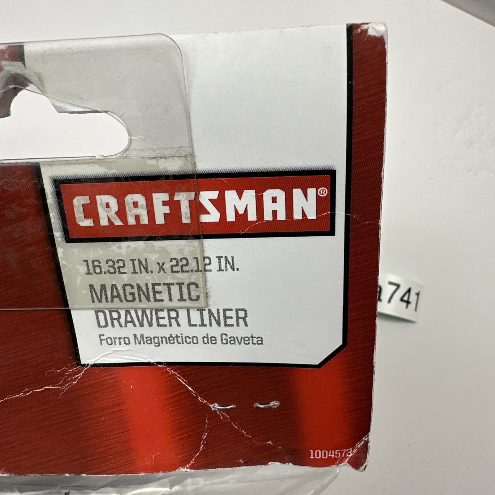 Craftsman Magnetic 16.32in X 22.12 Drawer Liner New in Package Black gallery