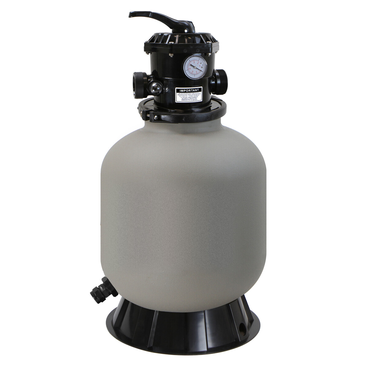 XtremepowerUS 16" Sand Filter Swimming Pool Inground Above Ground + 7 Way Valve gallery
