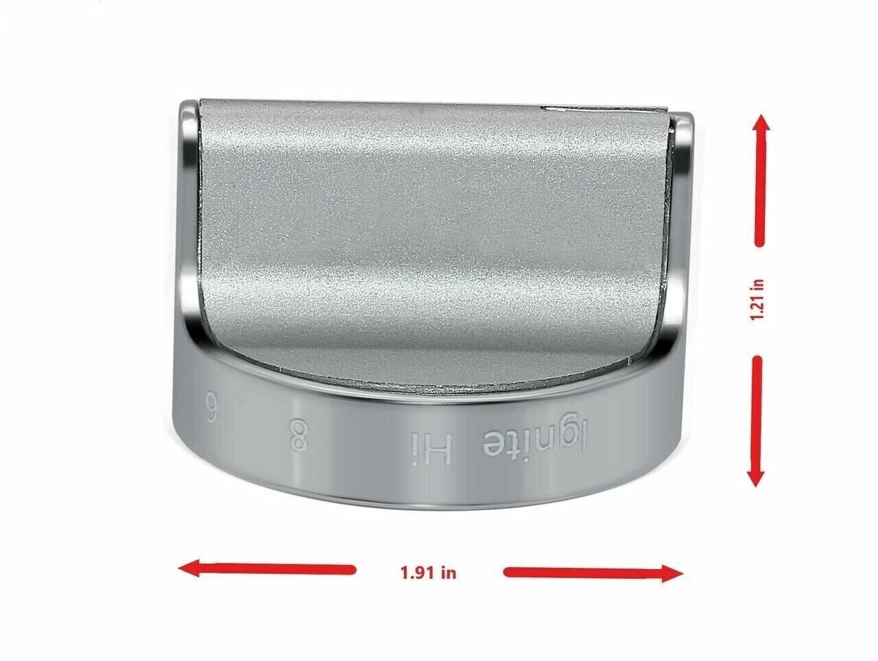 Burner Control Knob for Whirlpool WFG540H0AS2 WFG715H0ES0 WFG540H0ES0 FG540HOEBO gallery