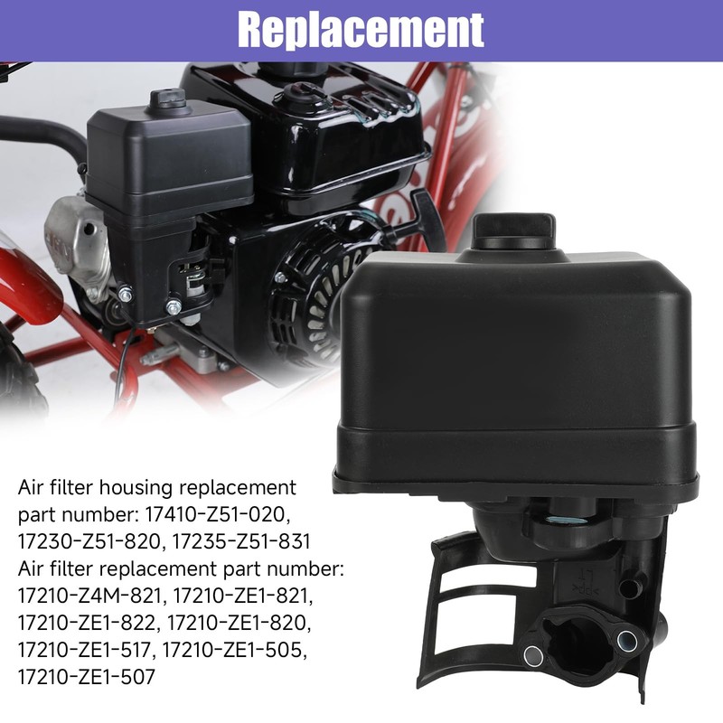 Engine Air Filter Housing Assembly Fits GX160 GX200 5.5hp Mini Bike Go Kart gallery