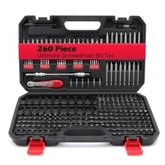 260-Piece Ultimate Precision Screwdriver Bit Set, Premium Security Bit Set Inclu