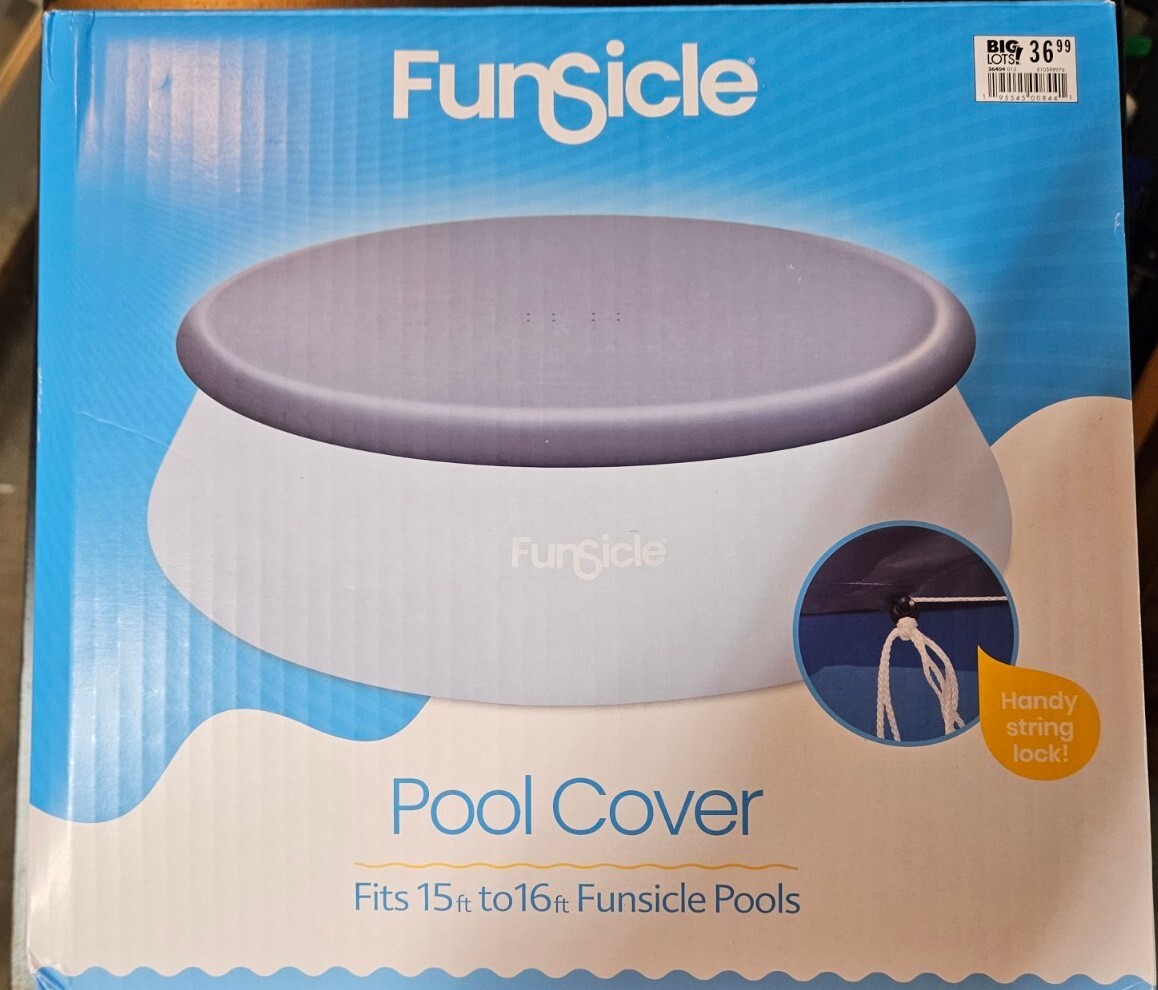 Funsicle Pool Cover For 15-16 Foot Quickset Pools NIB gallery