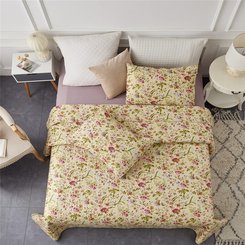 3 Pieces Beach Shell Bedspread Ocean Theme Summer Quilt gallery