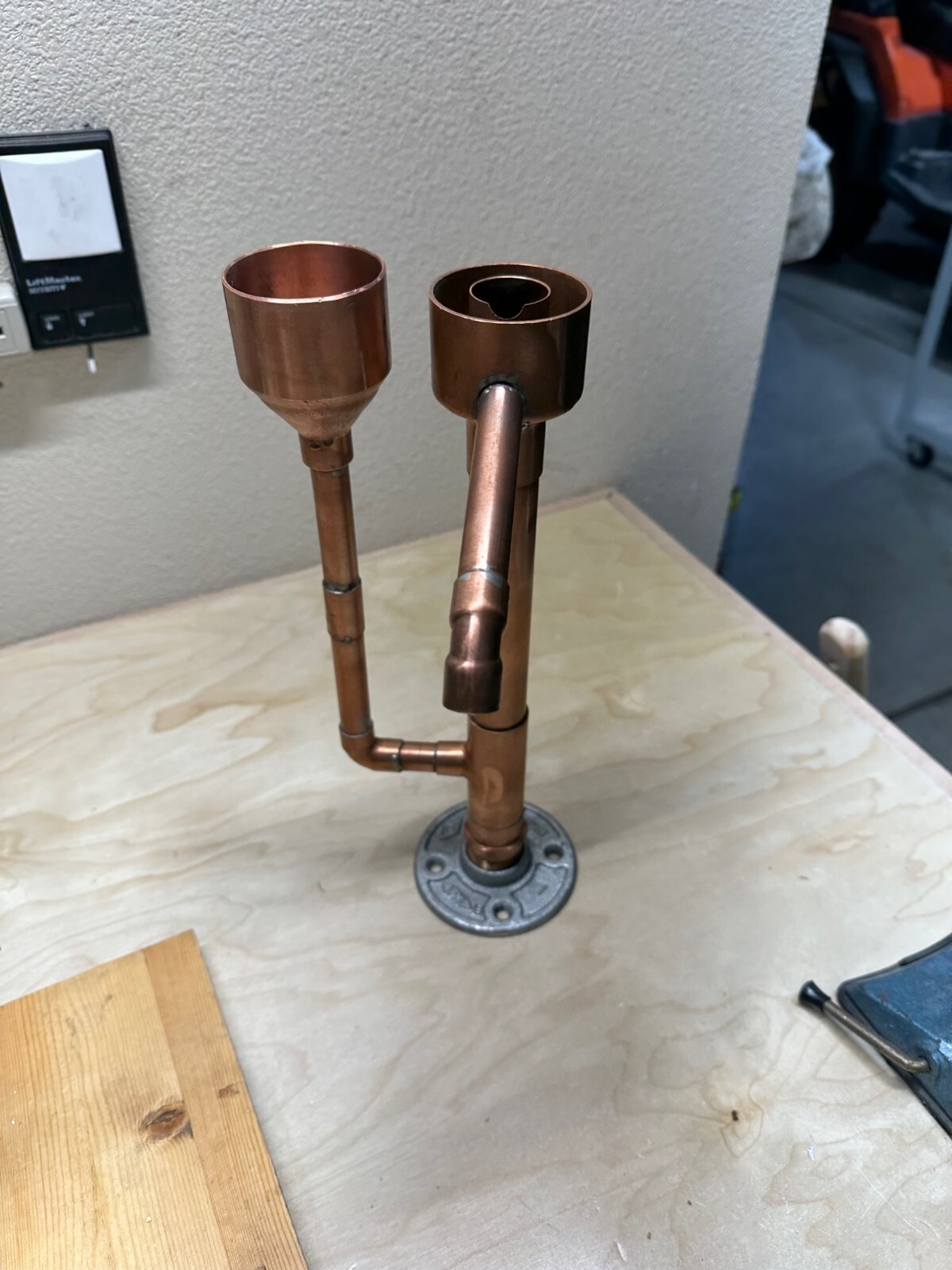 Handcrafted Copper Proofing Parrot for distilling. Fully assembled Free shipping gallery