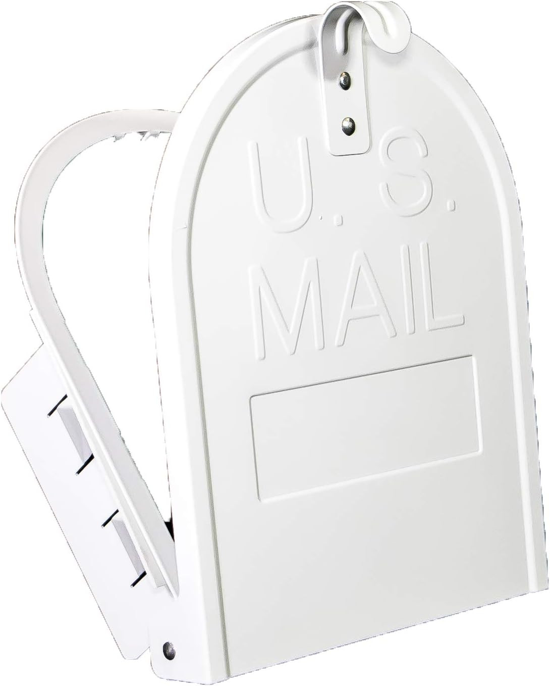 6 1/4" x 8" Snap-In Mailbox Door Replacement RetroFit White USPS Standard gallery